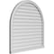 Ekena Millwork Round Top Surface Mount PVC Gable Vent w/ 2"W x 2"P Brickmould Sill Frame, 42"W x 42"H GVPRT42X4203SN - alternate 3